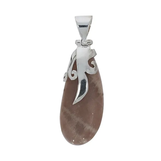 Anhänger Mondstein, 5,0cm | Schreier Großhandel Edelsteine, Heilsteine & Schmuck