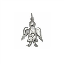 242005100035 Guardian Angel" pendant, 2.5 cm | wholesaler gems, healing stones & jewelry