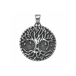 242005100037 Tree of life" pendant, 3.0 cm | minerals trade - gems, healing stones & jewelry