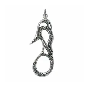 Anhänger "Keltische Schlange", 4,4cm | Schreier Edelsteine, Heilsteine & Schmuck