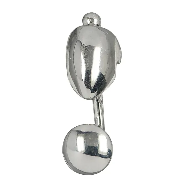 Interchangeable bar "Classic" silver, 18mm | wholesaler gems & healing stones