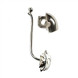 242005110023 Wechselstab "Sonne" Silber, 18mm | Großhändler Edelsteine, Heilsteine & Schmuck