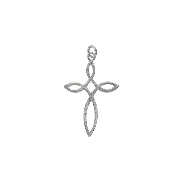 Ciondolo "Infinity cross", smerigliato, 3,8 cm | Marco Schreier