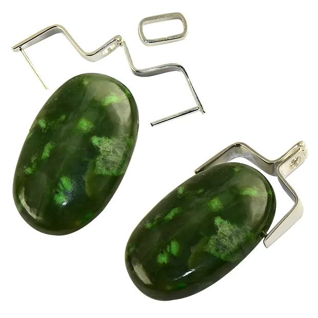 Bélières arceaux ouvrables avec anneau, argent, 21 x 19mm (petit) | Marco Schreier