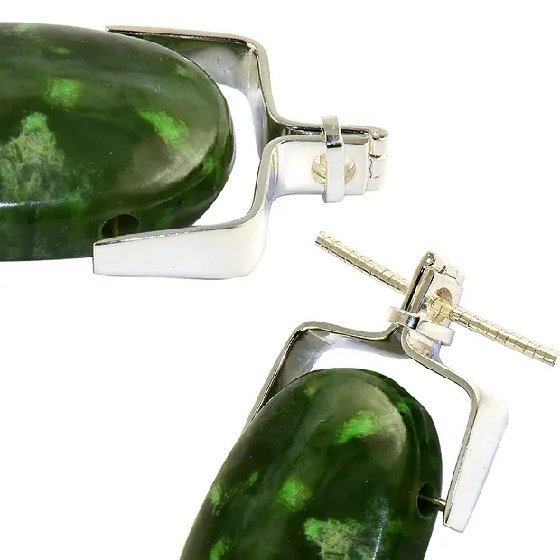 Change Arc with ring, silver, 21 x 19mm (small) | gems, healing stones & jewelry