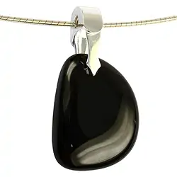 242005110092 Wechselbogen für frontgebohrte Steine "Design" Silber glänzend, 24 x 13mm (groß)  | Marco Schreier