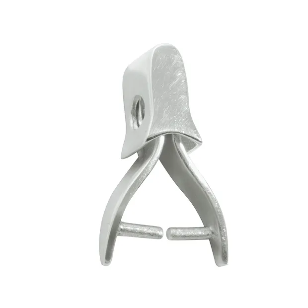 Arco intercambiable "triángulo" con tapa, plateado, 10 x 10 mm (pequeño) | Marco Schreier