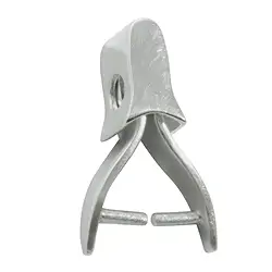 242005110098 Change Arc "Triangle" with cap, silver, 12 x 12mm (medium) | Marco Schreier