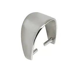 242005110108 Basis-Halter "breit" (2 St./VE) | Großhändler Edelsteine, Heilsteine & Schmuck
