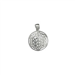 242005130050 Ciondolo Fiore della vita, 2,5 cm, argento | grossista gemme e pietre curative