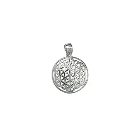 Colgante Flor de la vida, 2,5 cm, plata | Marco Schreier
