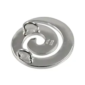 Pendentif spirale, 2,0cm, mat | Marco Schreier