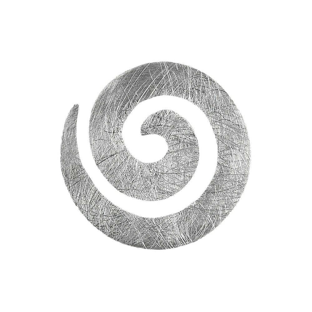 Pendentif spirale, 2,0cm, mat | Marco Schreier