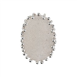 242005150275 Pendentif Agate (Druzy) ovale, 2,6cm | Marco Schreier