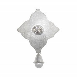 242005150276 Colgante perla, topacio, 5,5 cm | piedras preciosas, piedras curativas y joyería