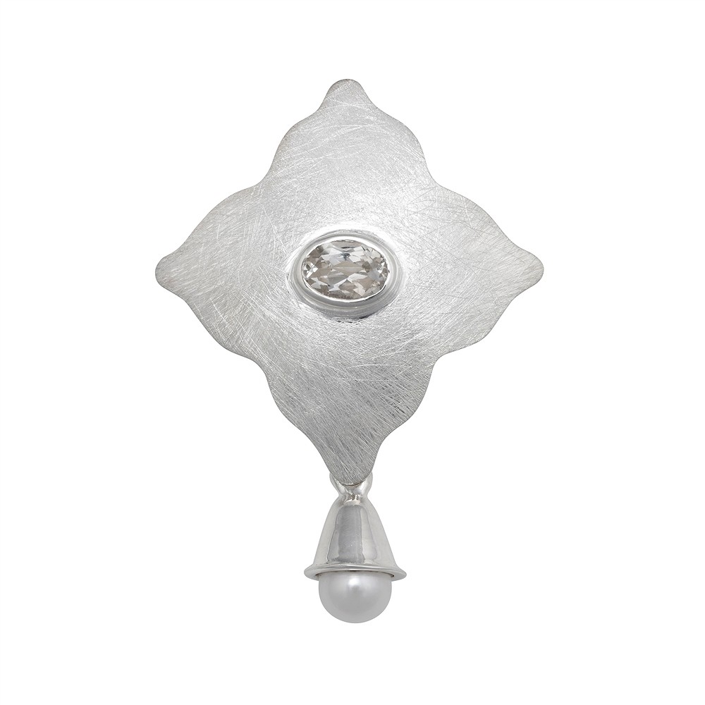 Pendentif Perle, Topaze, 5,5cm | Marco Schreier