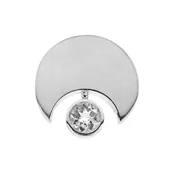 242005160007 Anhänger rund, Topas weiss, facettiert, 2,0cm | Edelsteine, Heilsteine & Schmuck