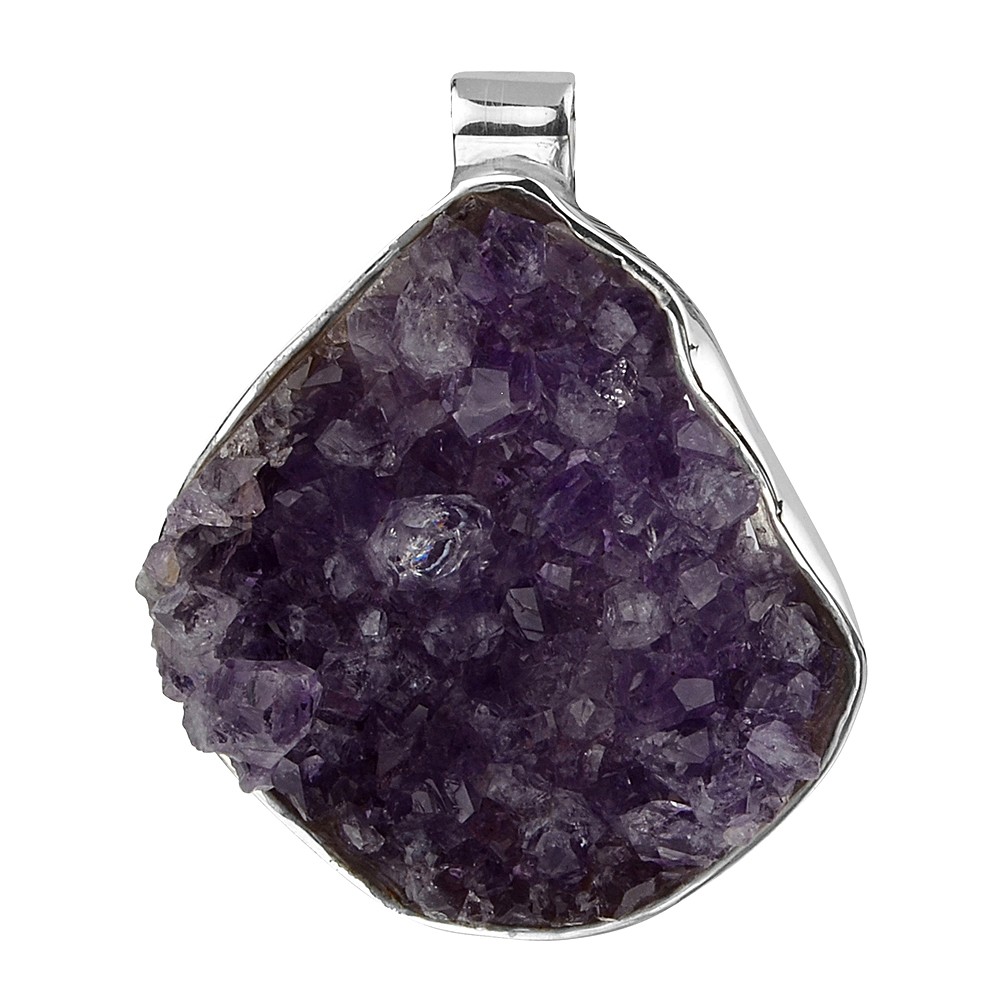 Colgante escalonado de cristal de amatista, 4,5 - 5,5 cm | Marco Schreier