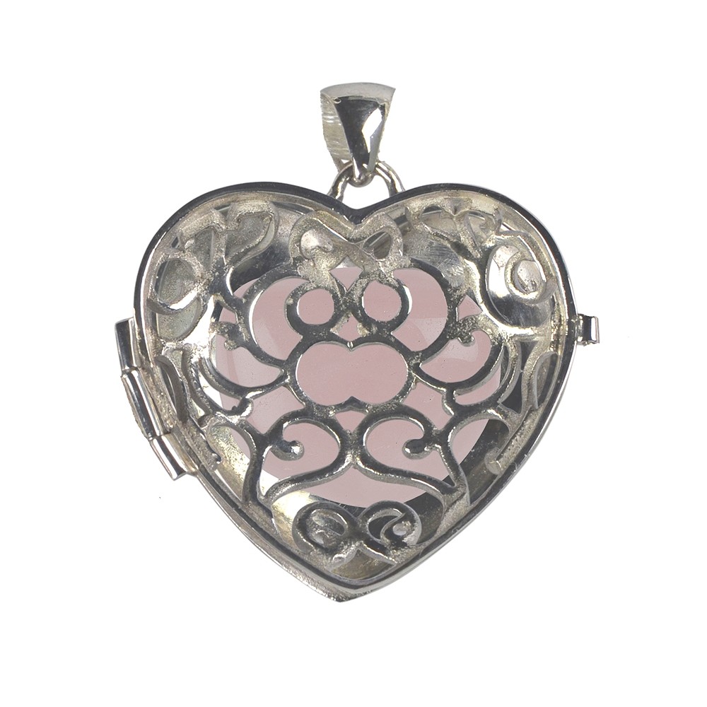 Colgante medallón corazón, 3,0 cm | Marco Schreier
