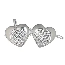 242005170030 Colgante medallón Flor de la vida, 3,0 cm, plata | Marco Schreier