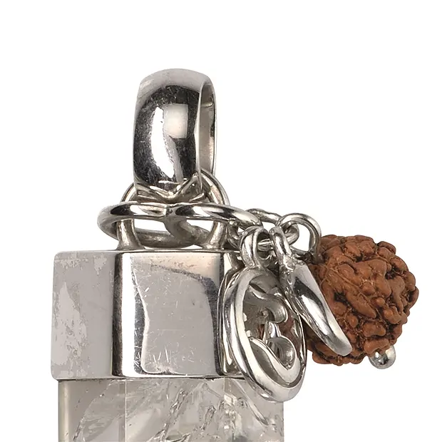 Mala Anhänger Bergkristall (Klarheit) | Edelsteine, Heilsteine & Schmuck-Handel