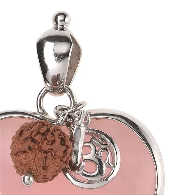 Mala pendentif Quartz rose (amour) | Marco Schreier