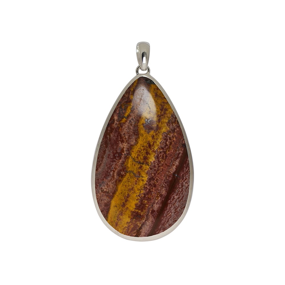 Indian summer jasper drop pendant, 6.5 cm  | wholesaler gems & healing stones