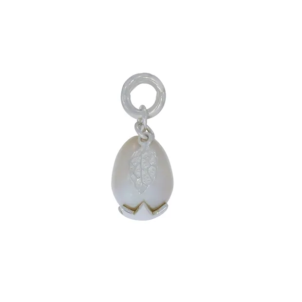 Pendentif perle ovale, 2,8cm | Marco Schreier