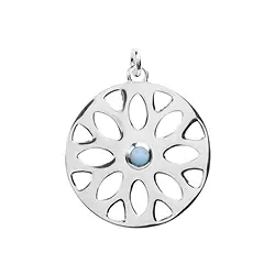 242005190006 Anhänger Zweige/Branches mit Larimar, 6,2cm | Edelsteine, Heilsteine & Schmuck