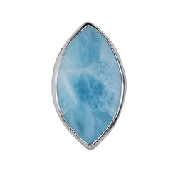 242005190097 Anhänger Larimar Navette facettiert, 2,6mm | GH Edelsteine, Heilsteine & Schmuck