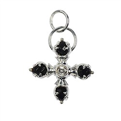 242005200081 Pendentif double Dorje Schorl, 4,0cm | Marco Schreier