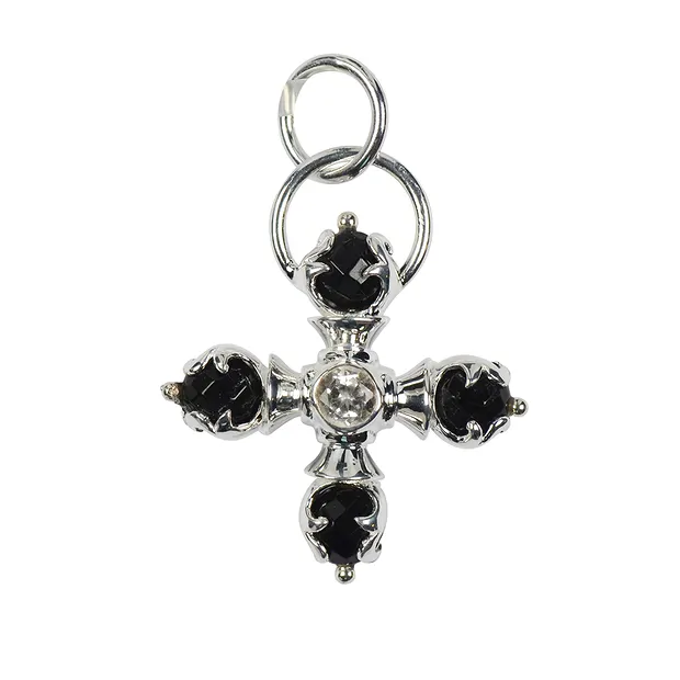 Pendant double Dorje Tourmaline (black), 4.0cm | gems, healing stones & jewelry