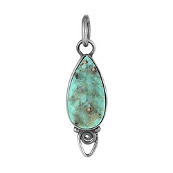 242005250005 Anhänger Türkis (stab.), Oval, 3,7cm | Schreier Edelsteine, Heilsteine & Schmuck