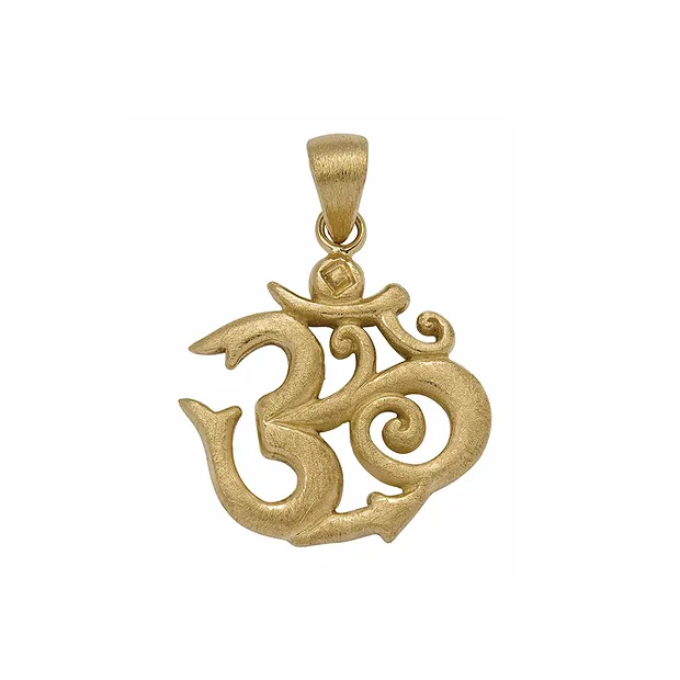 Pendentif "Om", 2,5cm, doré | Marco Schreier