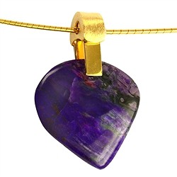 242009110094 Wechselbogen für frontgebohrte Steine "Klassisch" Silber vergoldet glänzend/matt, 24 x 13mm (groß) | Marco Schreier