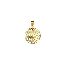 242009130050 Pendente Fiore della vita, 2,5 cm, argento placcato oro | Marco Schreier