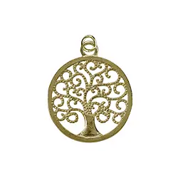 242009200032 Ciondolo "Albero della vita", placcato oro, 2,0 cm | Marco Schreier