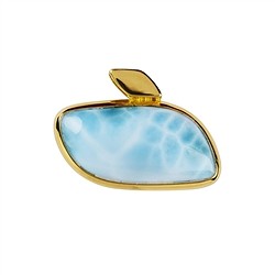 242009220084 Pendentif Larimar aile (17 x 30mm), 2,8 x 3,0cm, doré | Marco Schreier