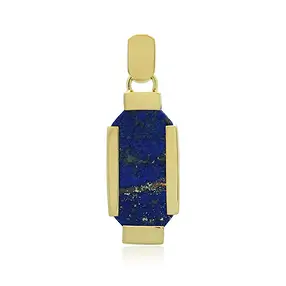 Anhänger Lapis Lazuli Rechteck (22 x 11mm), 3,6cm, vergoldet | Marco Schreier