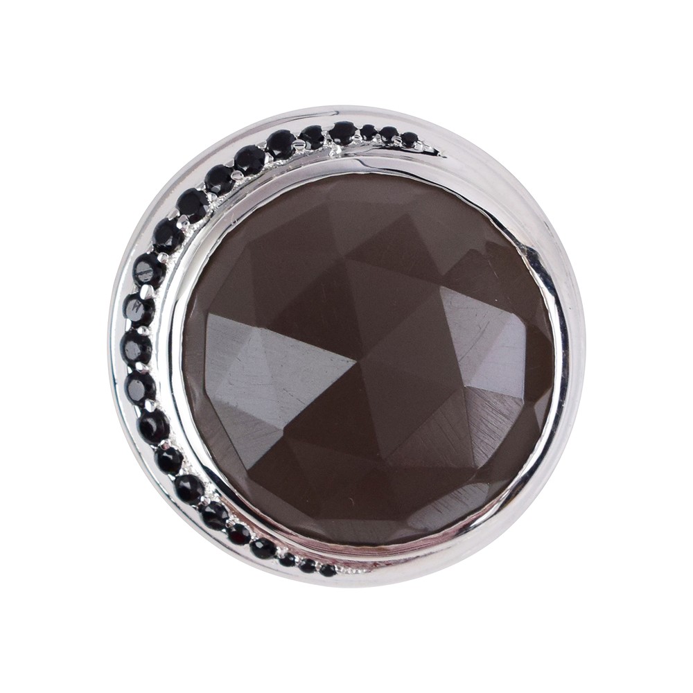 Ciondolo in Pietra di luna sfaccettata, Spinello sfaccettato, 2,6 cm | Marco Schreier