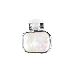 242018210143 Anhänger Perle Rechteck, 2,3 x 3,0cm, rhodiniert | Marco Schreier