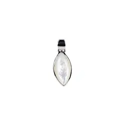 242018210519 Mother of Pearl (light) Marquise pendant, 3.5 cm, rhodiniert | Marco Schreier