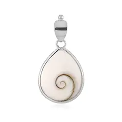 242018240024 El ojo de Shiva (22 x 18 mm), gota, 3,7 cm, rodinado | Marco Schreier