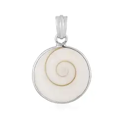 242018240026 Pendentif Œil de Chiva (22mm), rond, 3,6cm, rhodié | Marco Schreier