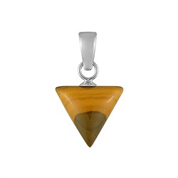 242018250324 Anhänger Ozeanjaspis, Freeform (21mm), 2,7cm, rhodiniert | Marco Schreier