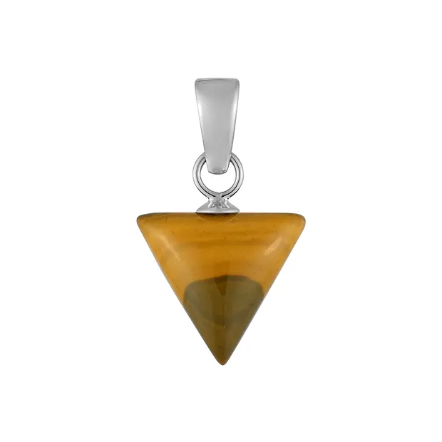 Anhänger Ozeanjaspis, Freeform (21mm), 2,7cm, rhodiniert | Marco Schreier