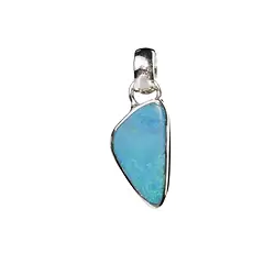 242023220317 Pendentif doublette opale, 2,4 - 2,7cm, platiné | Marco Schreier