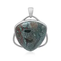 242023230040 Anhänger Zarinit Dreieck (30 x 30mm), 4,1cm, platiniert | Marco Schreier