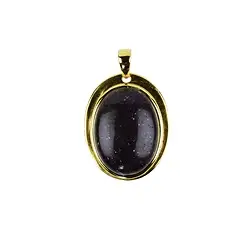 242109200087 Opal (Honduras opal) pendant, 3.0 cm, gold-plated | Marco Schreier