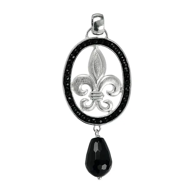 Anello "Fleur de Lys", misura 59 | Gemme Schreier, pietre curative e gioielli